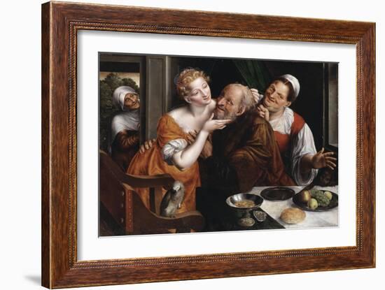 The Ill-matched Pair, 1566-Jan Massys or Metsys-Framed Giclee Print