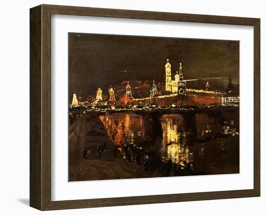 The Illumination of the Kremlin, 1896-Isaac Il'ich Levitan-Framed Giclee Print