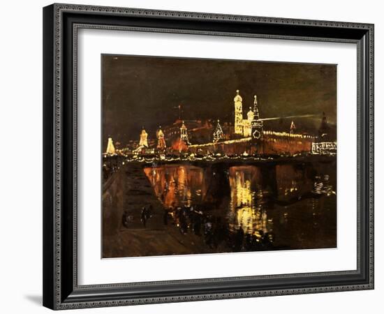 The Illumination of the Kremlin, 1896-Isaac Il'ich Levitan-Framed Giclee Print