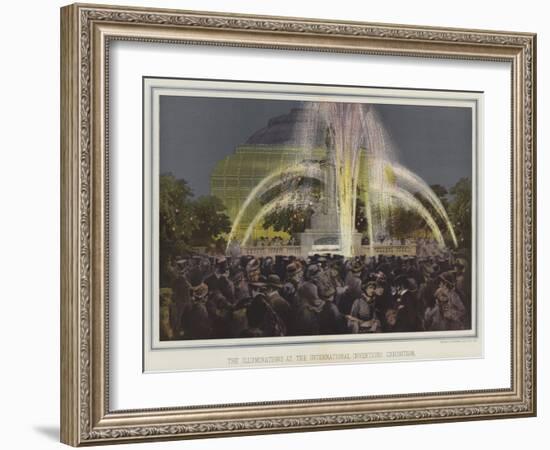 The Illuminations at the International Inventions Exhibition-null-Framed Giclee Print