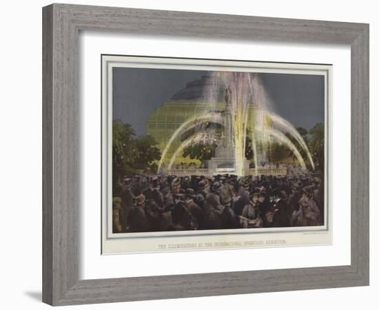 The Illuminations at the International Inventions Exhibition-null-Framed Giclee Print