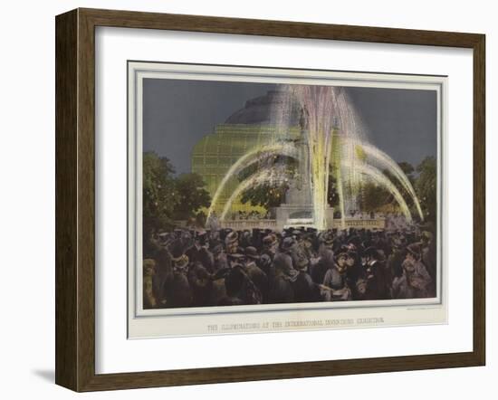 The Illuminations at the International Inventions Exhibition-null-Framed Giclee Print