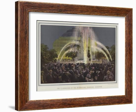 The Illuminations at the International Inventions Exhibition-null-Framed Giclee Print