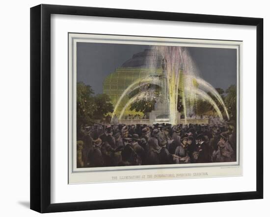 The Illuminations at the International Inventions Exhibition-null-Framed Giclee Print