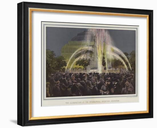 The Illuminations at the International Inventions Exhibition-null-Framed Giclee Print