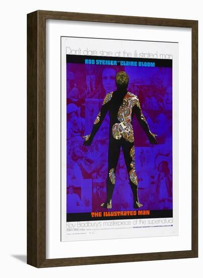 THE ILLUSTRATED MAN, US poster, 1969-null-Framed Art Print