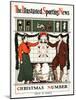 The Illustrated Sporting News, Christmas Number, 1900 (Colour Lithograph)-Edward Penfield-Mounted Giclee Print