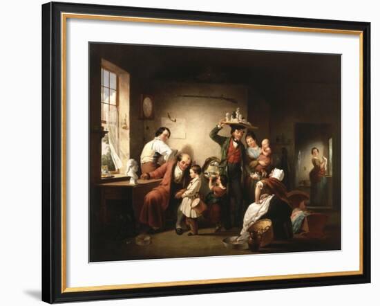 The Image Pedlar, C.1844-Francis William Edmonds-Framed Giclee Print