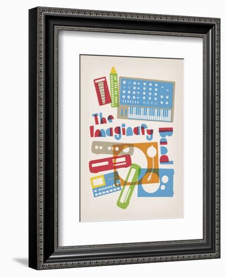 The Imaginary Band-Anthony Peters-Framed Art Print