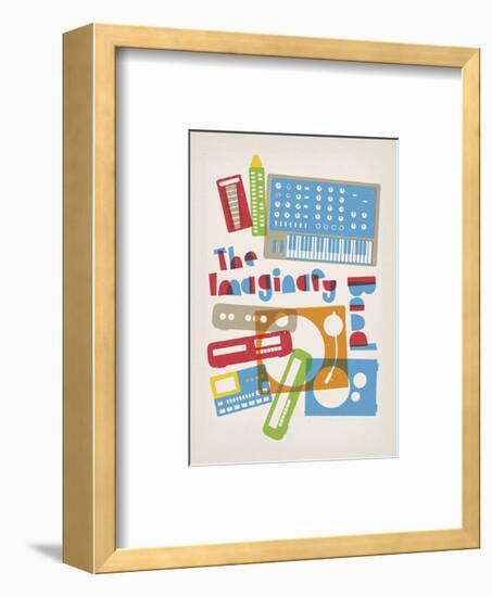 The Imaginary Band-Anthony Peters-Framed Art Print