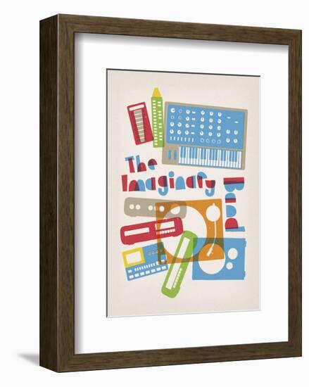 The Imaginary Band-Anthony Peters-Framed Art Print