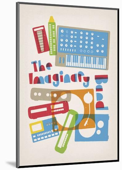 The Imaginary Band-Anthony Peters-Mounted Art Print