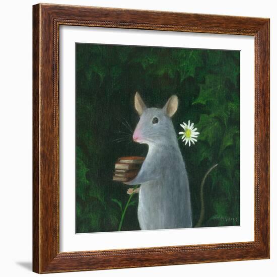 The Imaginary Friend-DD McInnes-Framed Art Print