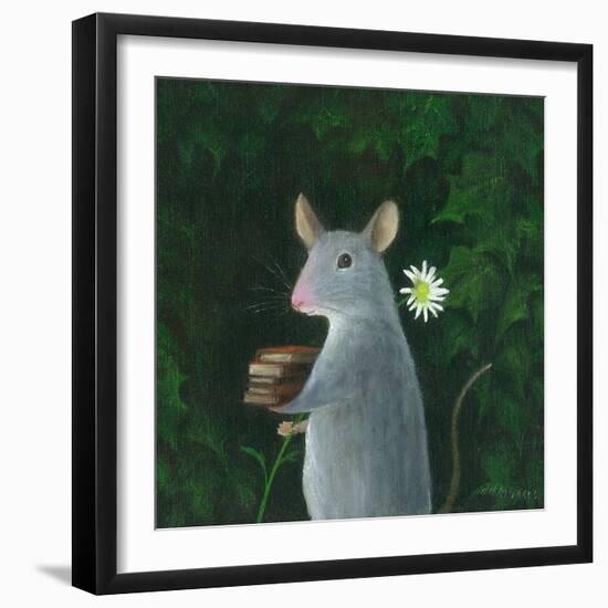 The Imaginary Friend-DD McInnes-Framed Art Print