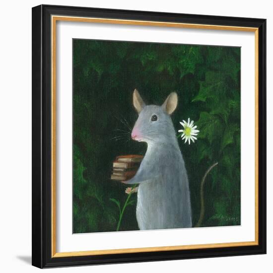 The Imaginary Friend-DD McInnes-Framed Art Print