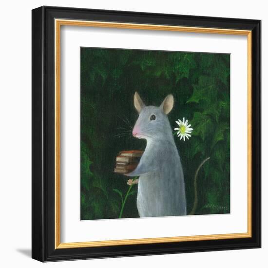 The Imaginary Friend-DD McInnes-Framed Art Print