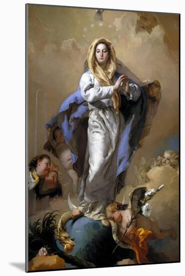 The Immaculate Conception, 1767-1769-Giambattista Tiepolo-Mounted Giclee Print