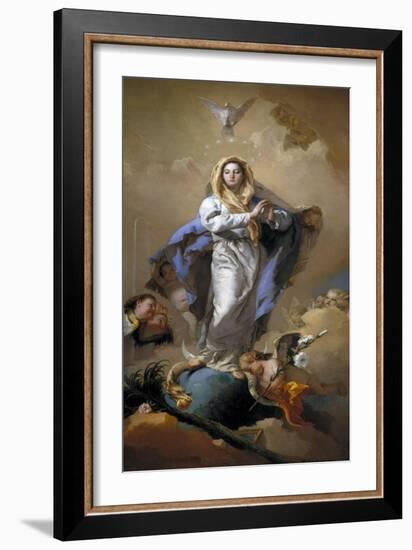 The Immaculate Conception, 1767-9-Giovanni Battista Tiepolo-Framed Giclee Print