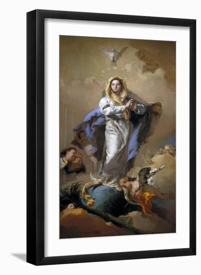 The Immaculate Conception, 1767-9-Giovanni Battista Tiepolo-Framed Giclee Print