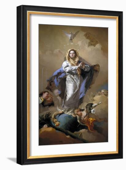 The Immaculate Conception, 1767-9-Giovanni Battista Tiepolo-Framed Giclee Print