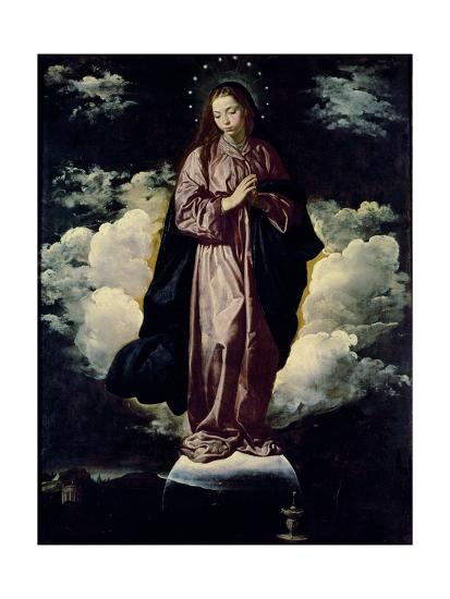 The Immaculate Conception C 1618 Giclee Print Diego Velazquez Art Com