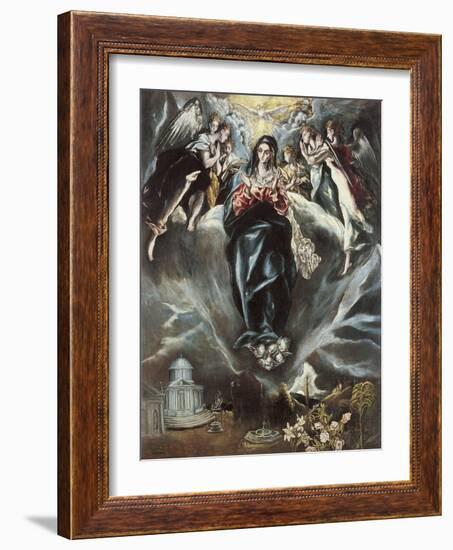 The Immaculate Conception, Ca. 1608-1614-El Greco-Framed Giclee Print