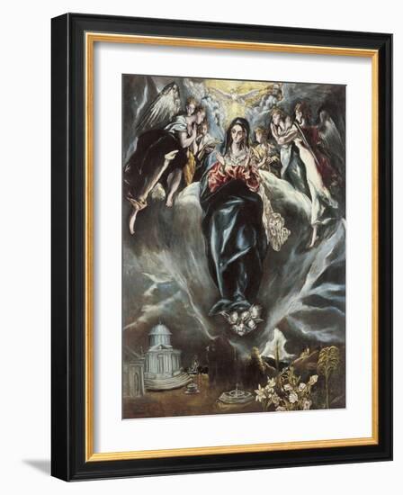 The Immaculate Conception, Ca. 1608-1614-El Greco-Framed Giclee Print