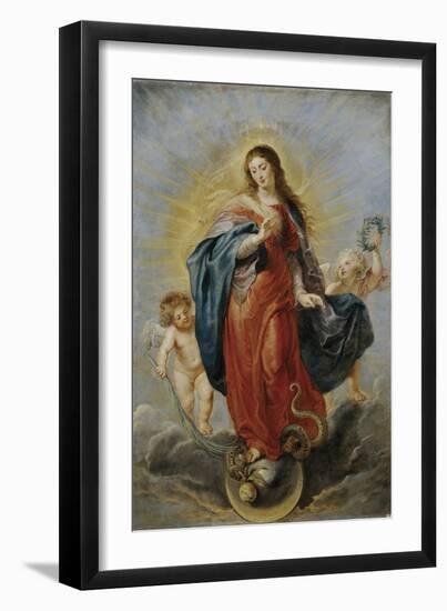 The Immaculate Conception, Ca. 1628-1629-Peter Paul Rubens-Framed Giclee Print