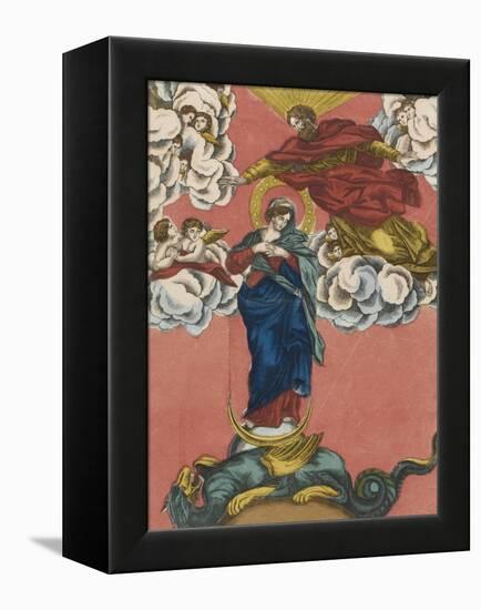 The Immaculate Conception of the Glorious Virgin Mary-null-Framed Premier Image Canvas