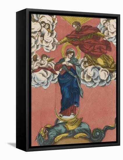 The Immaculate Conception of the Glorious Virgin Mary-null-Framed Premier Image Canvas