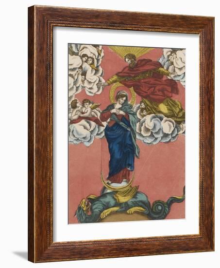 The Immaculate Conception of the Glorious Virgin Mary-null-Framed Giclee Print