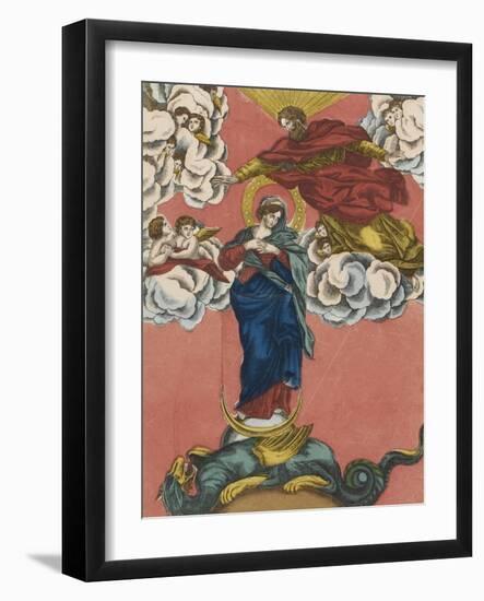 The Immaculate Conception of the Glorious Virgin Mary-null-Framed Giclee Print