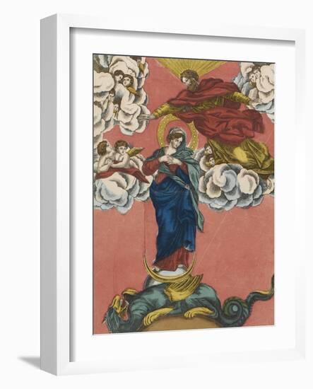 The Immaculate Conception of the Glorious Virgin Mary-null-Framed Giclee Print