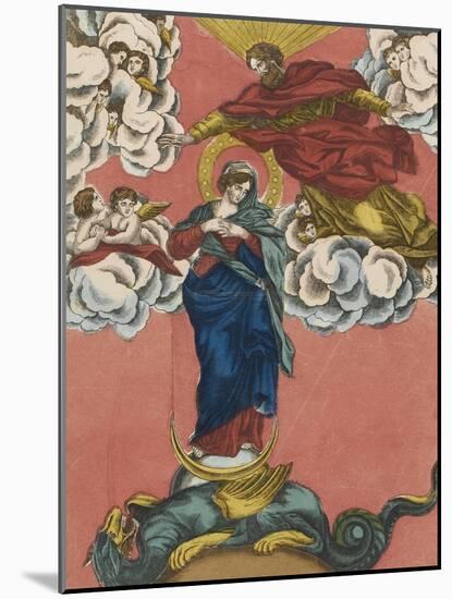 The Immaculate Conception of the Glorious Virgin Mary-null-Mounted Giclee Print