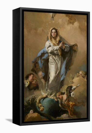 The Immaculate Conception of the Virgin, 1767-1768-Giambattista Tiepolo-Framed Premier Image Canvas