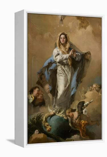 The Immaculate Conception of the Virgin, 1767-1768-Giambattista Tiepolo-Framed Premier Image Canvas