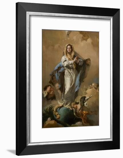 The Immaculate Conception of the Virgin, 1767-1768-Giambattista Tiepolo-Framed Giclee Print