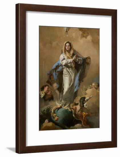 The Immaculate Conception of the Virgin, 1767-1768-Giambattista Tiepolo-Framed Giclee Print