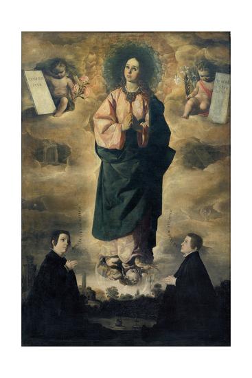 The Immaculate Conception Giclee Print Francisco De Zurbaran Art Com