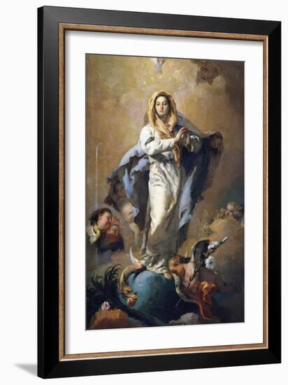 The Immaculate Conception-Giovanni Battista Tiepolo-Framed Art Print