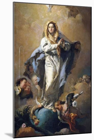 The Immaculate Conception-Giovanni Battista Tiepolo-Mounted Art Print