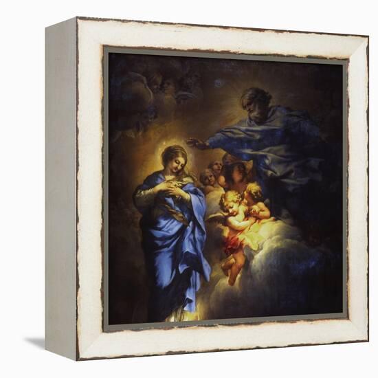 The Immaculate Conception-Umberto Veruda-Framed Premier Image Canvas