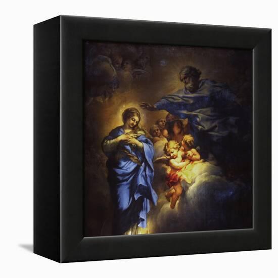 The Immaculate Conception-Umberto Veruda-Framed Premier Image Canvas