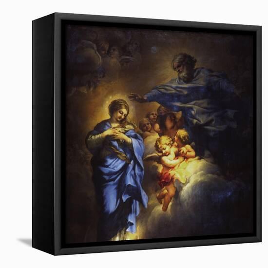 The Immaculate Conception-Umberto Veruda-Framed Premier Image Canvas