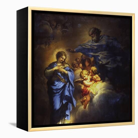 The Immaculate Conception-Umberto Veruda-Framed Premier Image Canvas