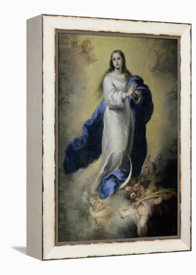 The Immaculate Conception-Bartolome Esteban Murillo-Framed Premier Image Canvas