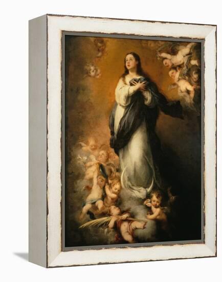 The Immaculate Conception-Bartolome Esteban Murillo-Framed Premier Image Canvas