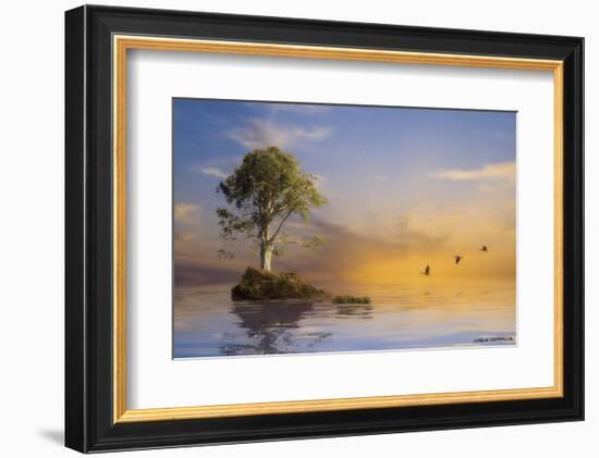 The Immortal Tree-Carlos Casamayor-Framed Art Print