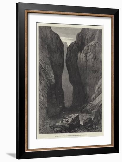 The Impending Afghan War, Entrance to the Bolan Pass, from Dadur-null-Framed Giclee Print