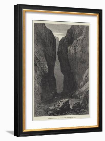 The Impending Afghan War, Entrance to the Bolan Pass, from Dadur-null-Framed Giclee Print